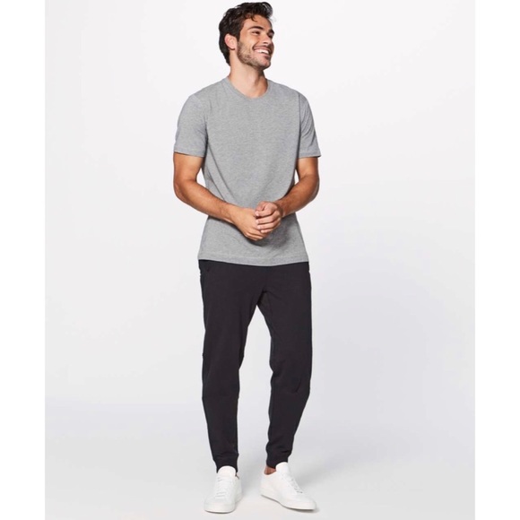 lululemon athletica Other - Lululemon Men Black Jogger Metallic Zippers